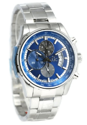 GC Guess Collection Jam Tangan Pria Silver Stainless Steel X81010G7S