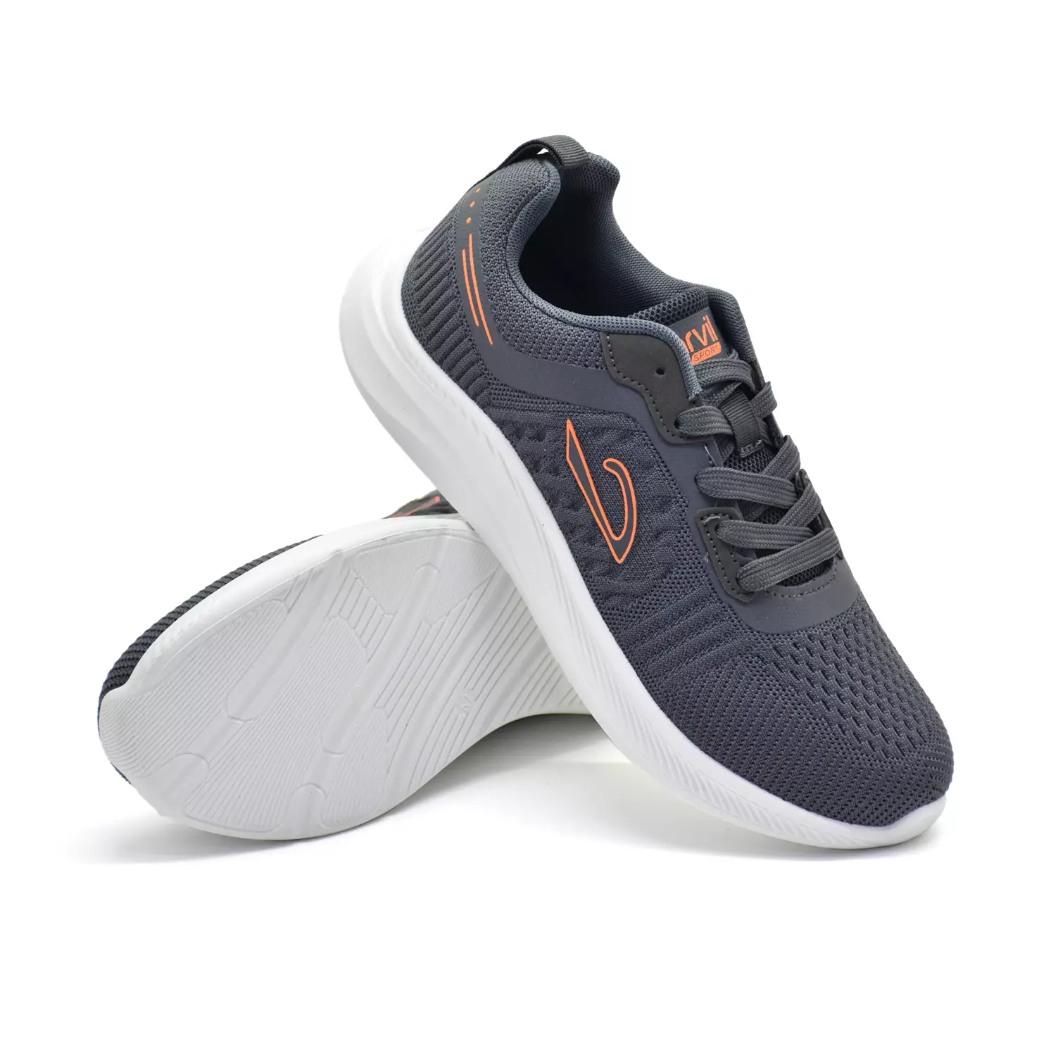 Carvil Sepatu Pria Drakar-LM Dark Grey
