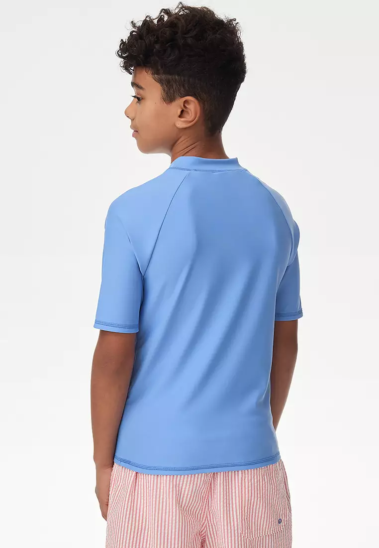 Quarter Zip Rash Vest