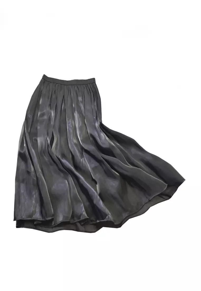 Buy Twenty Eight Shoes VANSA Pearly Yarn Pleated Skirt VCW Sk18588