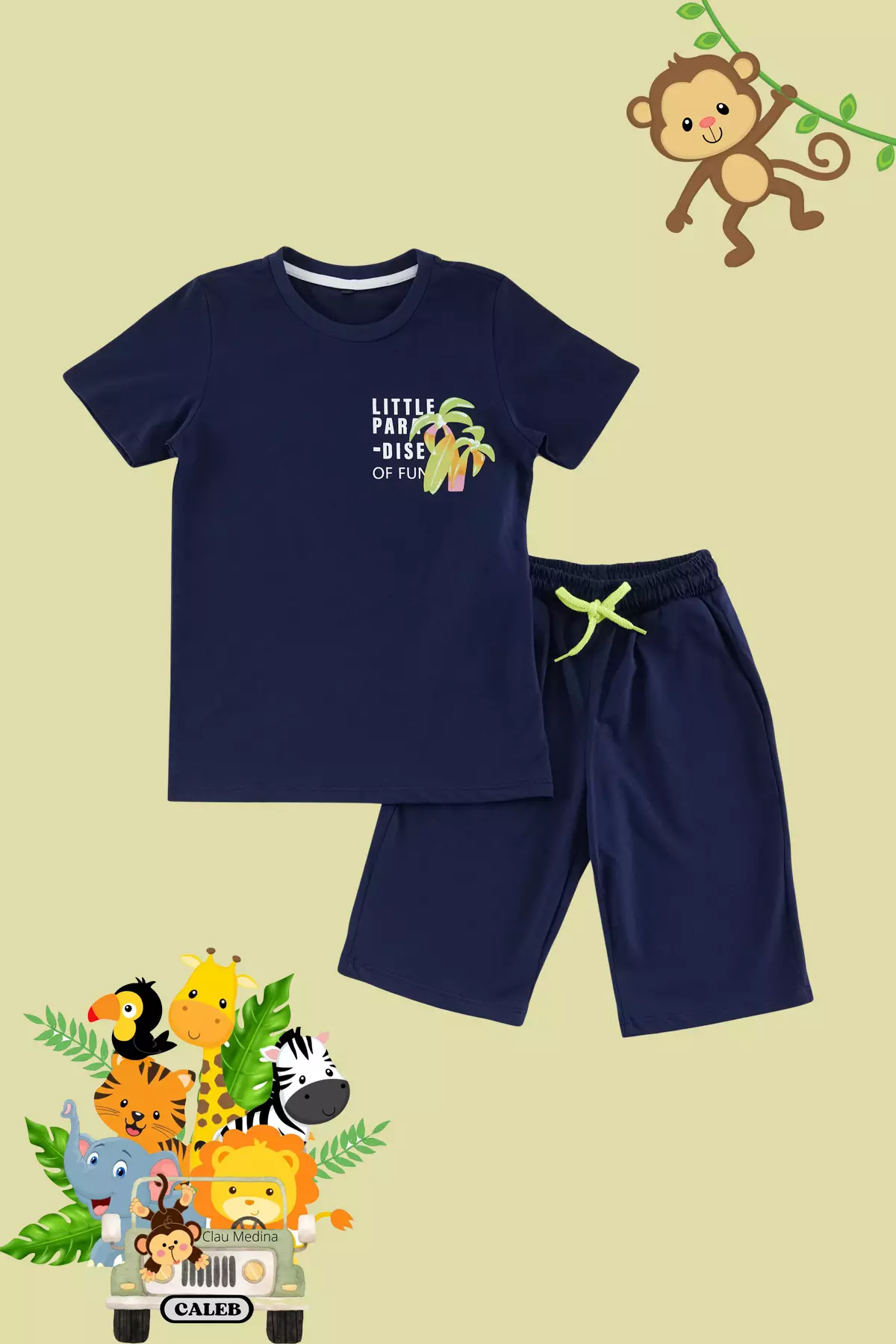 Cotton T-Shirt & Shorts Set