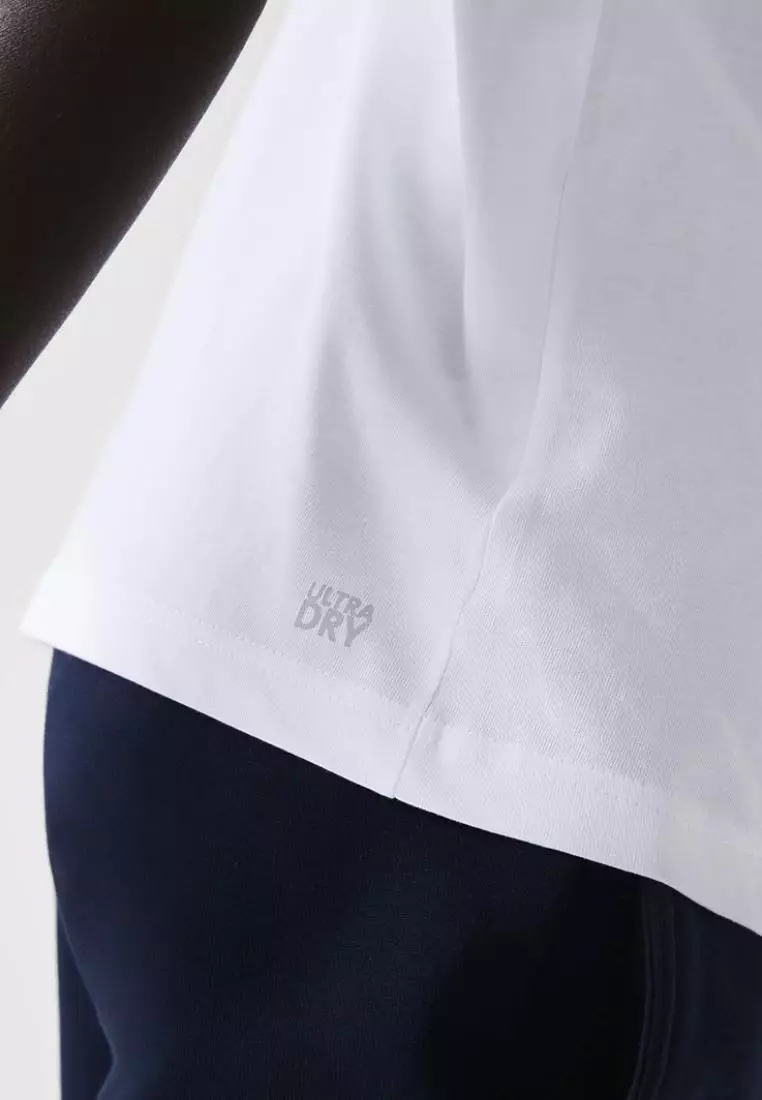 Men's LacSport CrwNeck Breathable Cotton Blend T-shirt