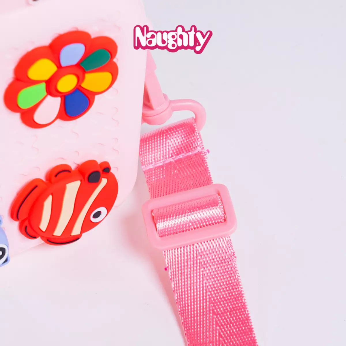 Tas Selempang Anak Sling Bag Jelly April A923 210604 Naughty Accessories - Warna PINK