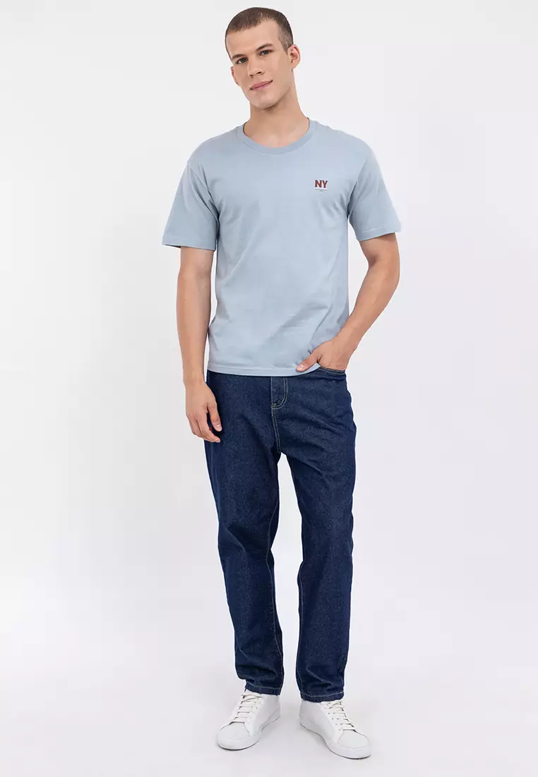 Men's NY High Density Print Tee