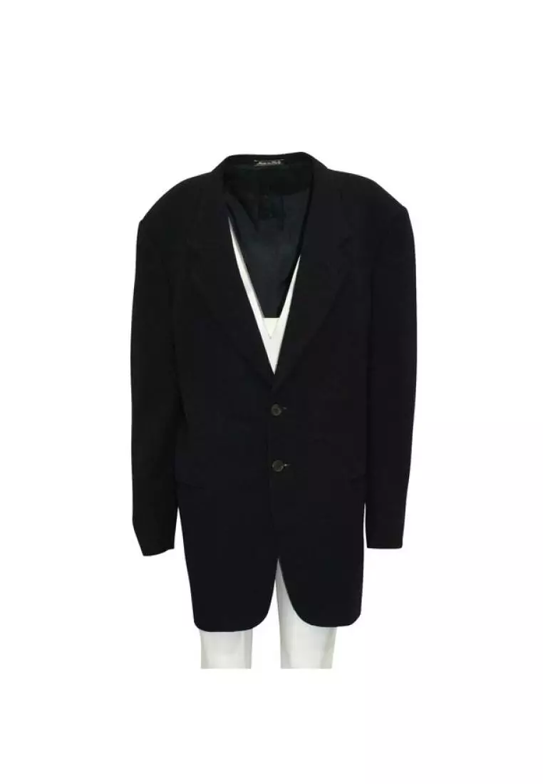 Giorgio Armani Pre Loved GIORGIO ARMANI Navy Blue Blazer 2024