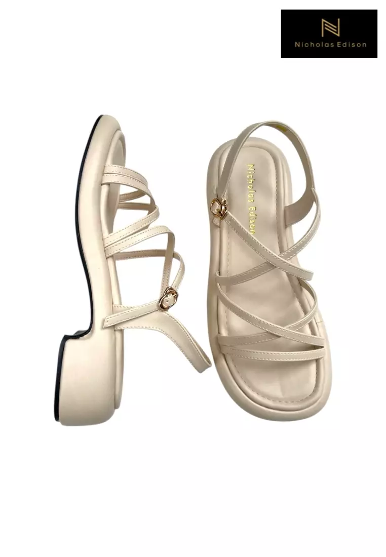 Wedge Sally Cream