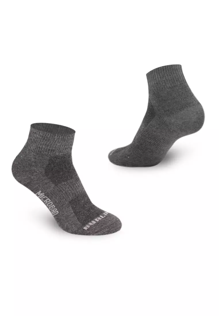 Microban Ladies’ Cotton Lite Thin Casual Ankle Socks 3 pairs in a pack VLCKG18