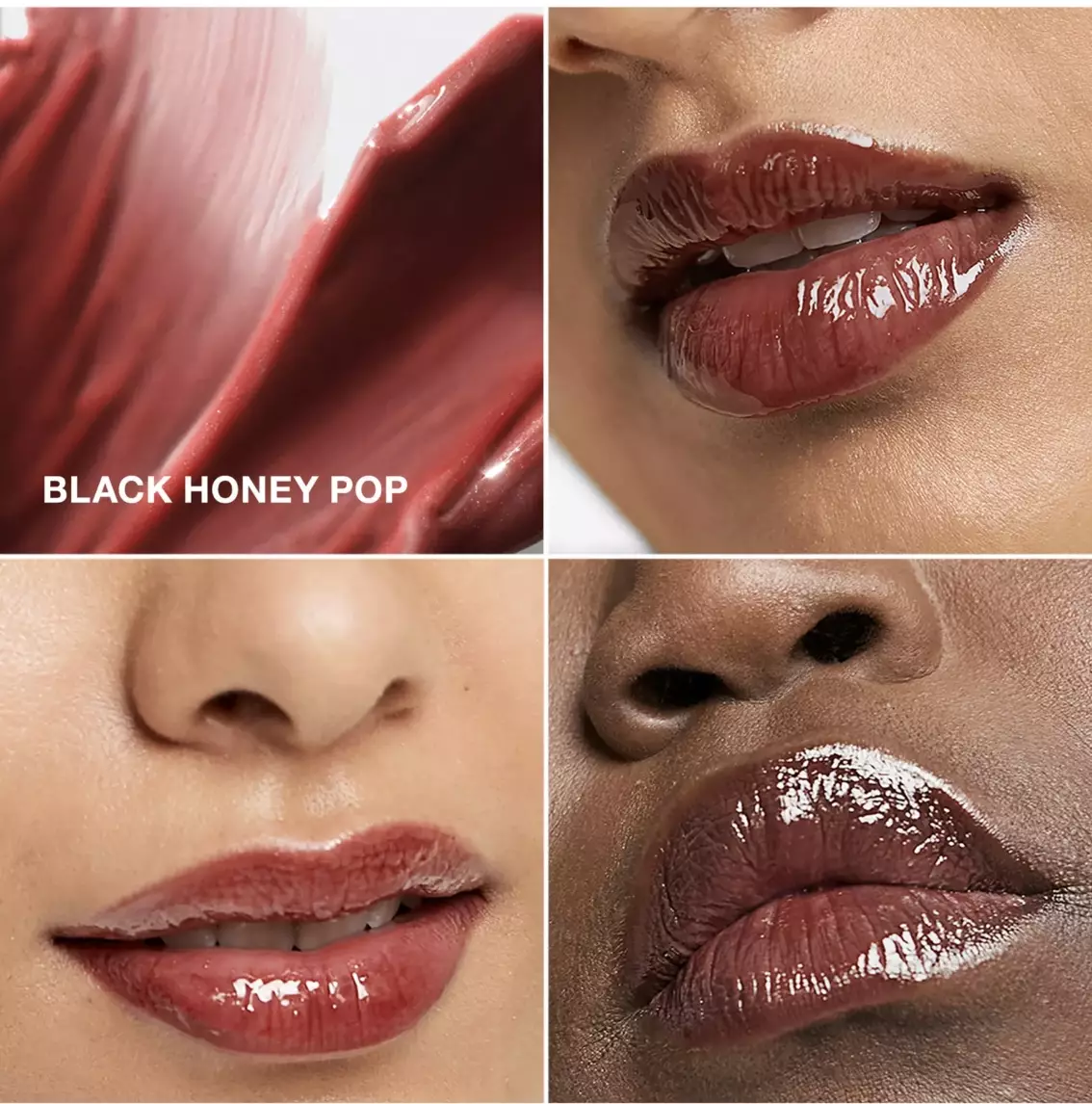 Clinique Pop Plush Creamy Lip Gloss - Black Honey Pop