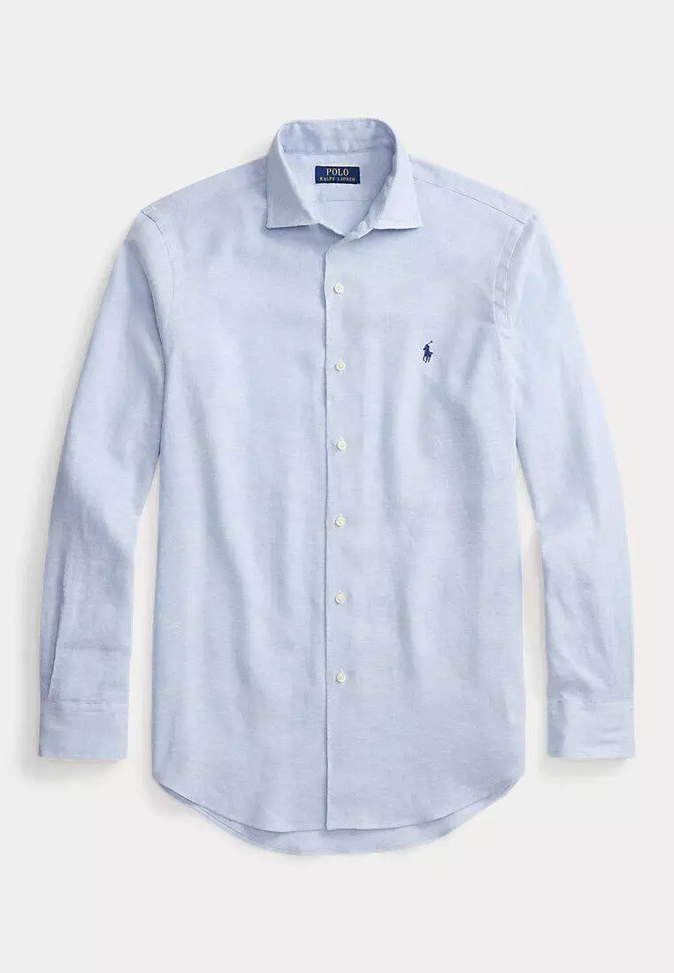 Classic Fit Linen-Blend Shirt