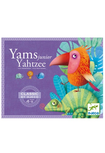 DJECO DJECO Yams Junior Yahtzee - Classic Board Game for Children, Family Games B05FFTHD6D17EAGS_1