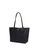 Coach black Coach medium women's PVC with leather one shoulder portable Tote Bag 85C53AC5F1AE7CGS_3