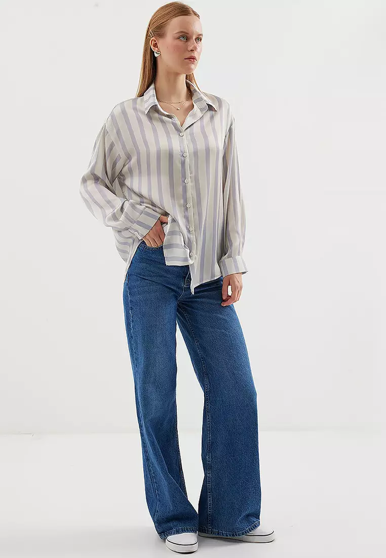 Long Sleeves Collared Shirt