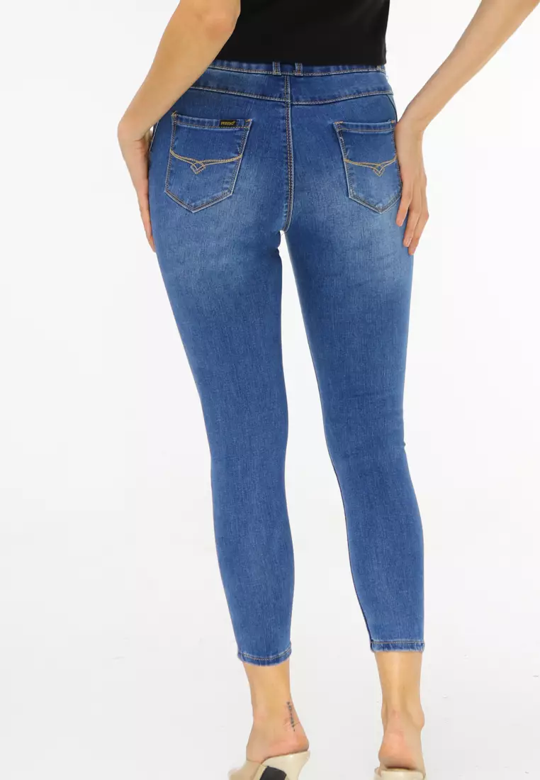 Cropped Skinny High Waist