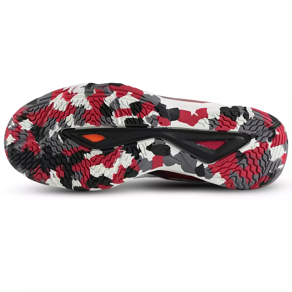 Eagle Sepatu Badminton Mirage - PUTIH/MERAH/HITAM