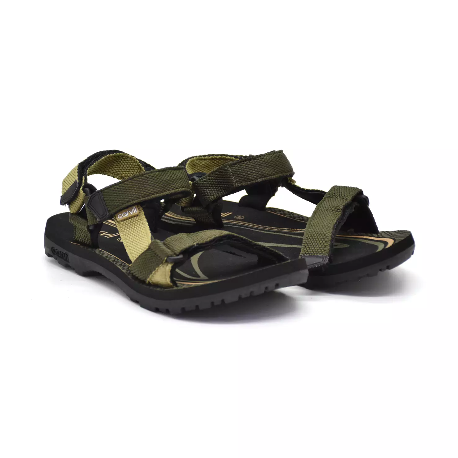 Carvil Sandal Gunung Pria Damavand-GM Olive/ Beige