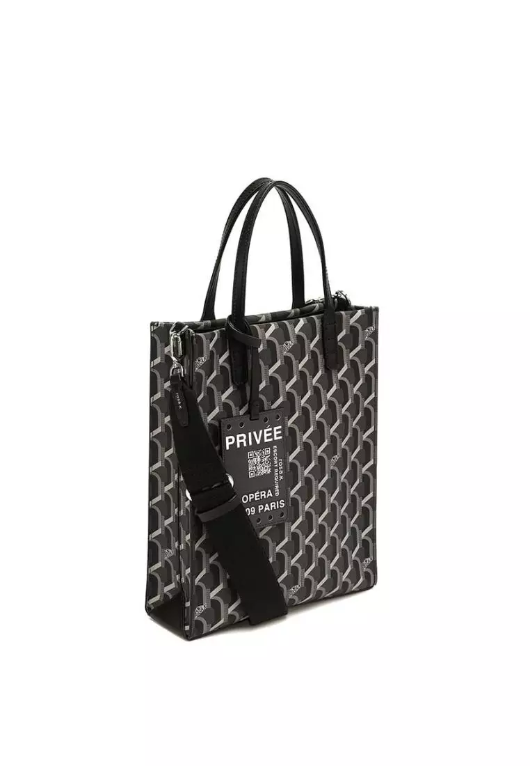 韓国大人気[rosa.K] CABAS MONOGRAM POPS TOTE SECRET BLACK_S 韓国大人気[rosa.K] CABAS MONOGRAM POPS TOTE SECRET BLACK_S