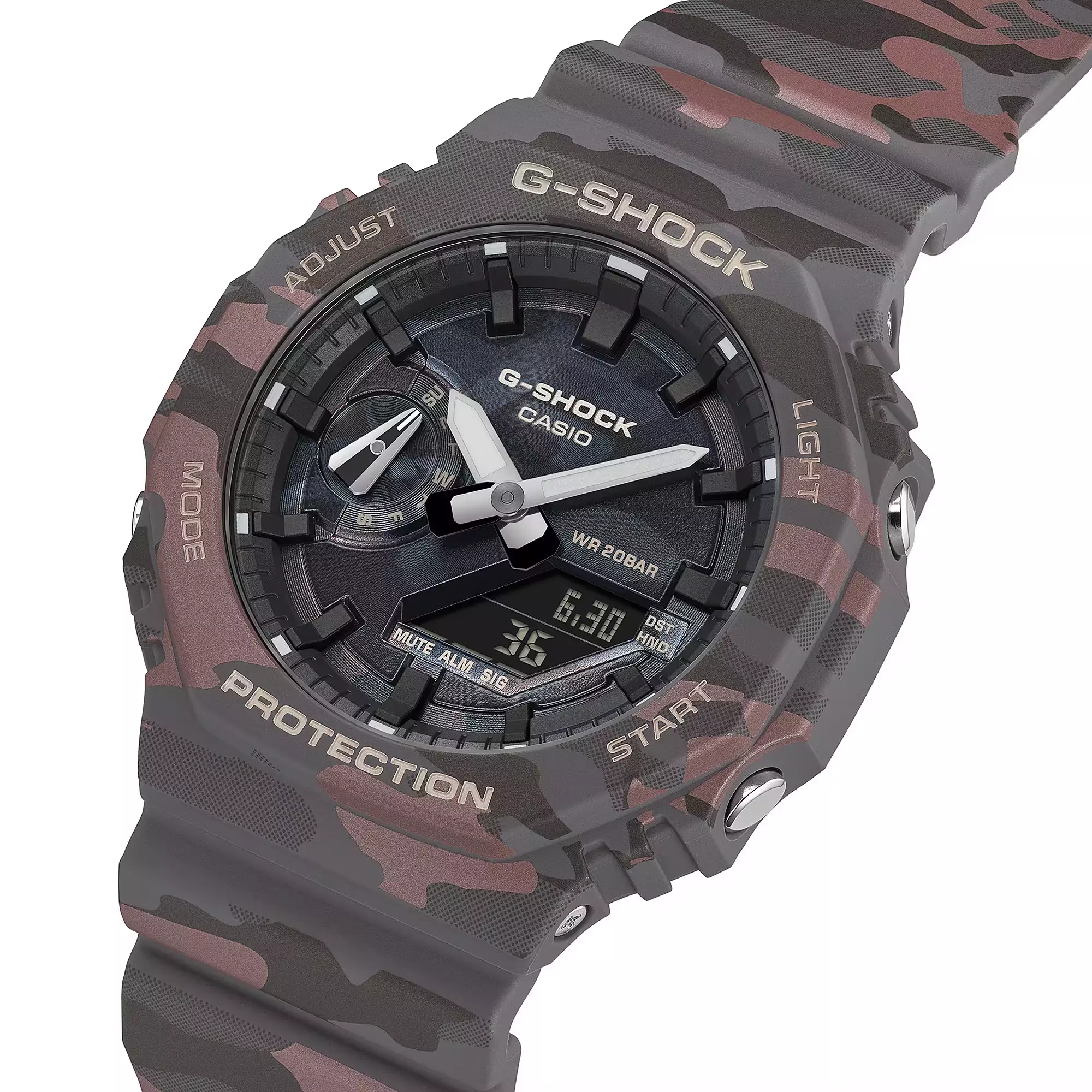 Casio G-SHOCK Jam Tangan Pria dengan format Analog Digital GA-2100CM-8ADR