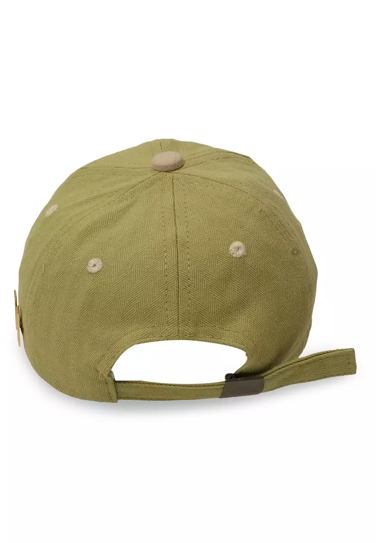 Fausto Topi Baseball Balita Pria Alphabet Inisial U Toddler Hat Material Cotton ORIGINAL - Green