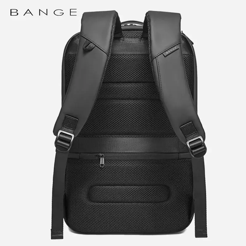 Bange BG7267 Tas Ransel Backpack Laptop Kerja pria 15.6 Inch USB - BLACK