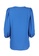 Anne Klein blue Split Neck Puff Sleeve Blouse D3A6FAA8DDE599GS_2