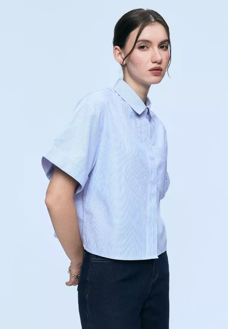 Boxy Striped Shirt