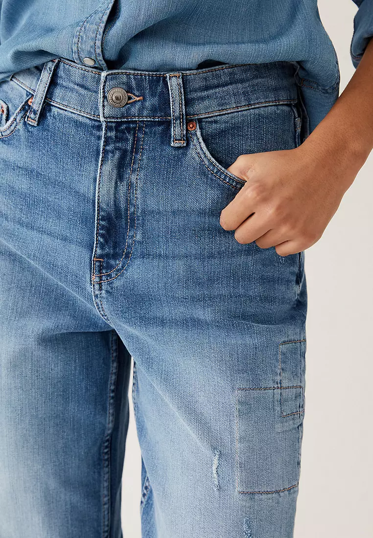 Boyfriend Ankle Grazer Jeans