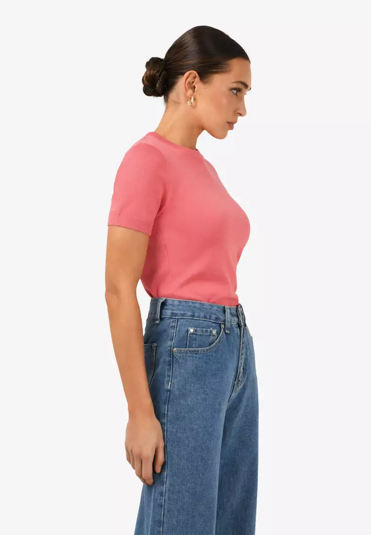 Catherine Short Sleeve Knit