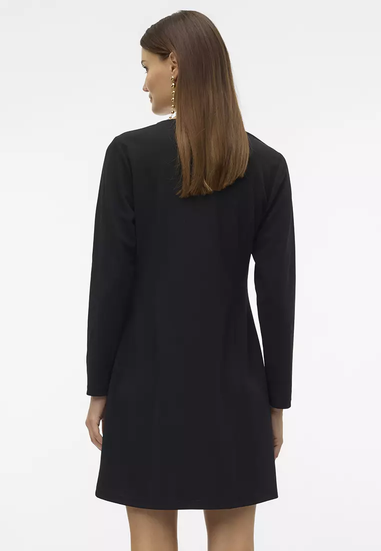 Enge V-Neck Blazer Dress