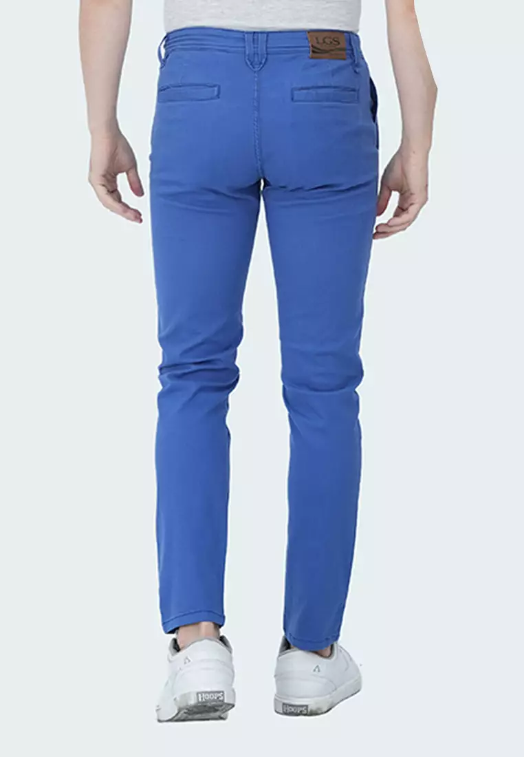 LGS - Celana Panjang Pria -  Chinos Collection - Stretch Katun - Color Series - Reguler Fit - CCT.455.S055