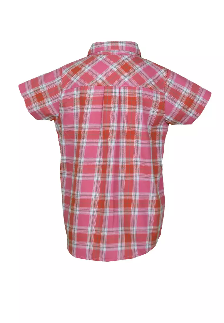 Qna Boy Afreen Kemeja Anak Multi Color Motif Kotak