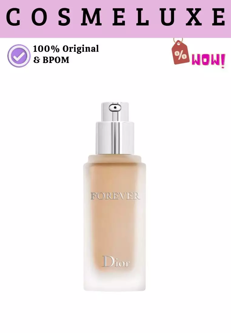 Dior Forever No-Transfer 24H Wear Matte Foundation • 30ml 2W Warm