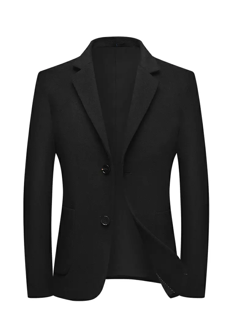 Casual discount black coat