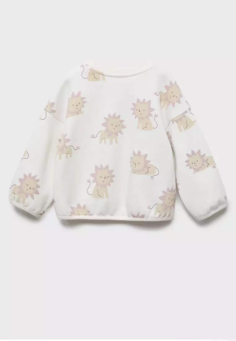 Lion Print Sweatshirt