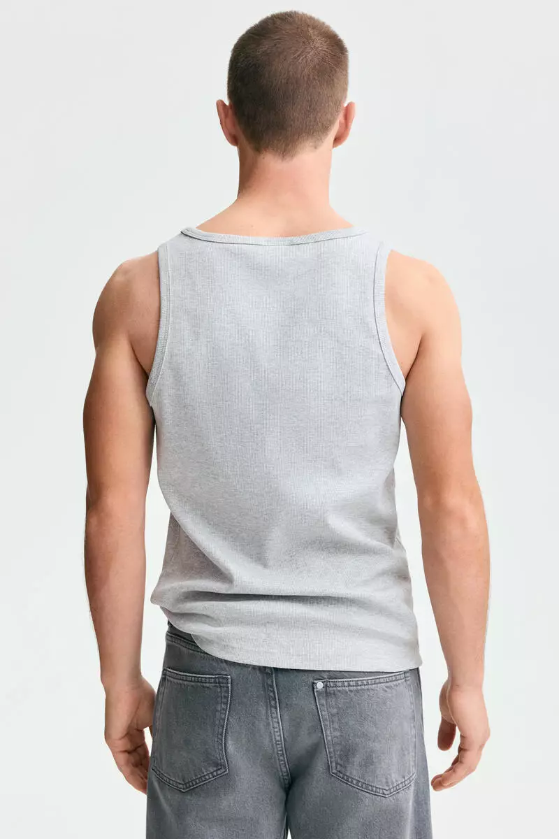 Slim Fit Ribbed vest top