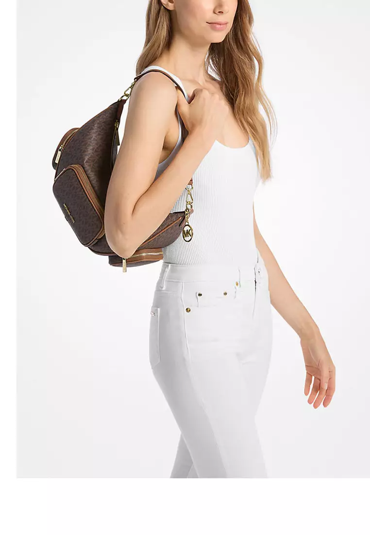 Merritt Medium Signature Logo Convertible Shoulder Bag