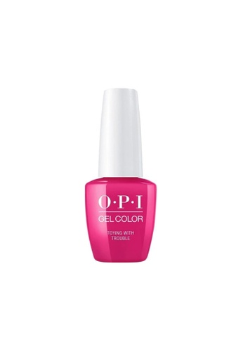 OPI OPI GEL COLOUR TOYING WITH TROUBLE 15ml [OPHPK09B] 082E2BEB177D5EGS_1
