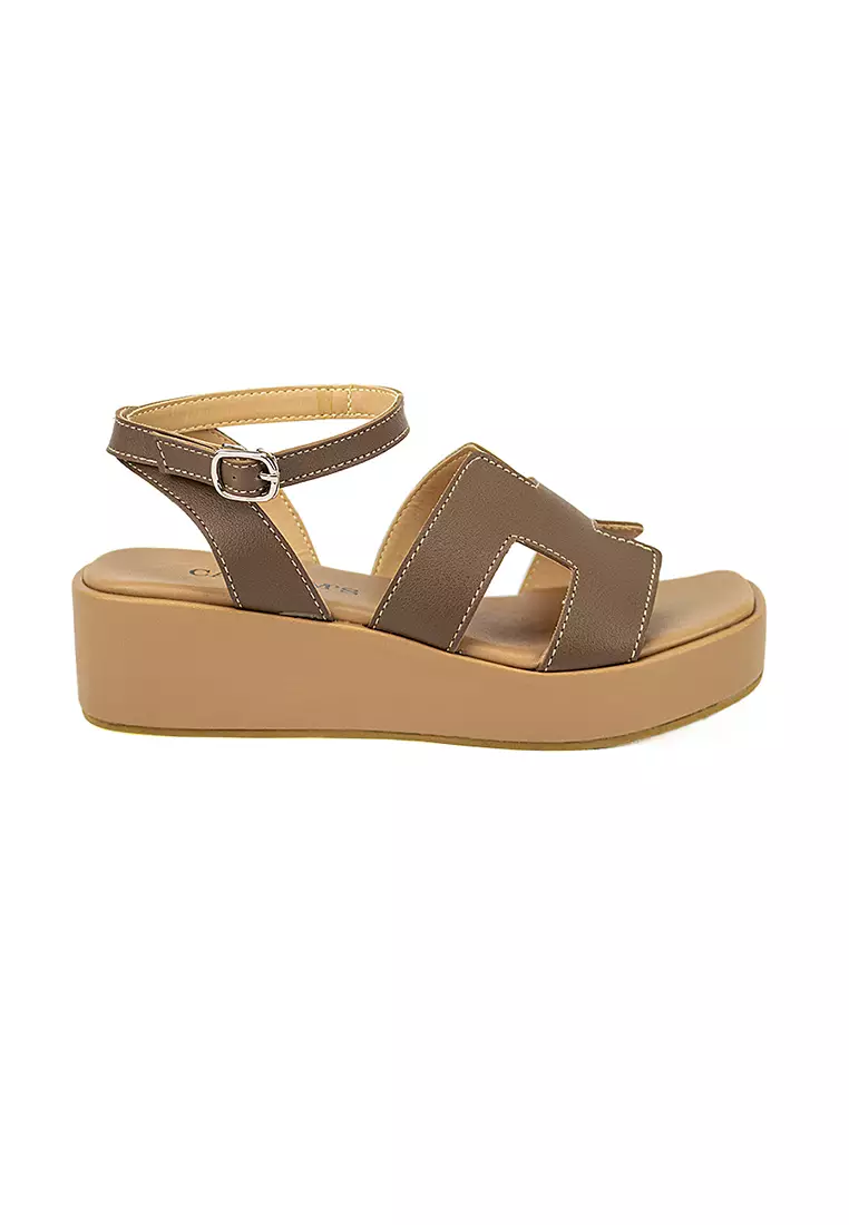 Discount on Cardam's Lifestyle  shoes - SKU: Eclb Wa 00176 Mocha Women Wedge
