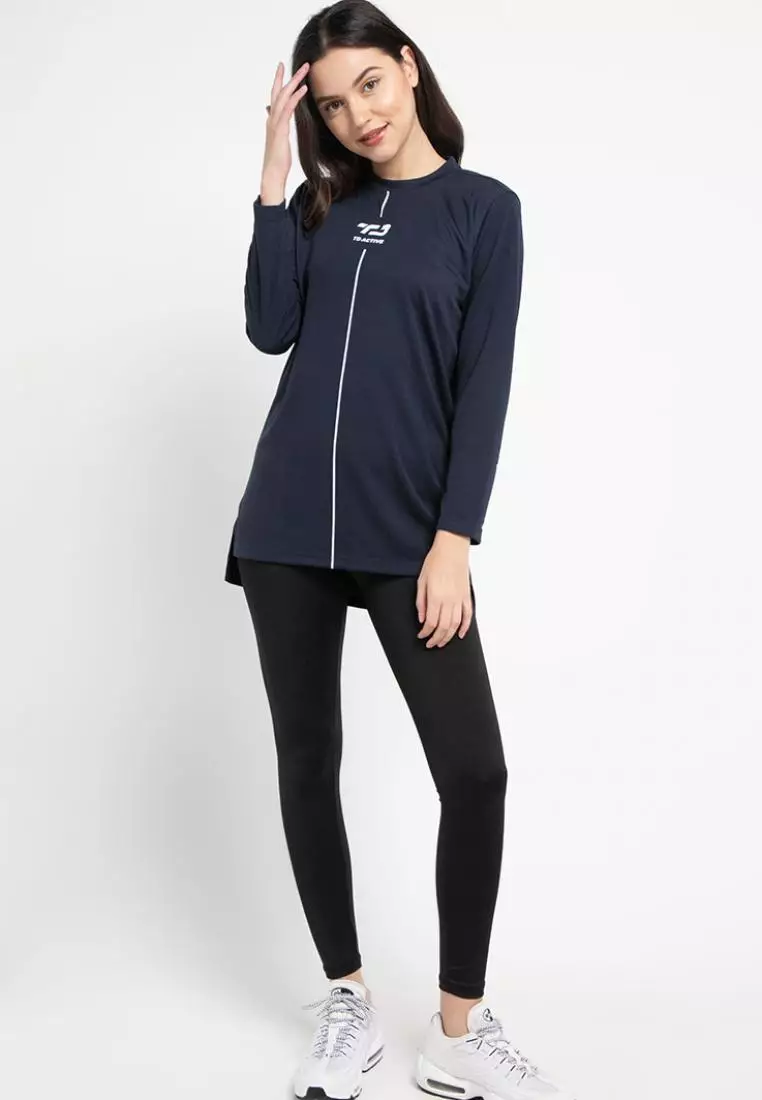 Td Active LS041 Sport mls raglan td active kaos