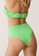 Mango green High-Waist Bikini Bottom ADE76USDC57E55GS_2