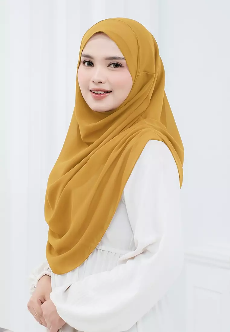 HIJAB INSTAN NASHWA - HOT MUSTARD