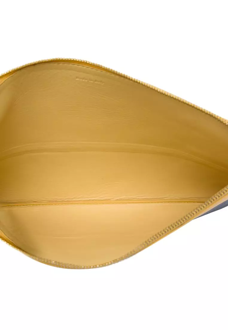 Pre-Loved Celine Bicolor Leather Solo Clutch
