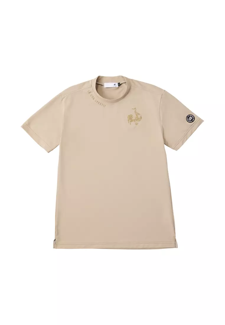 Tee shirt coq sportif beige on sale