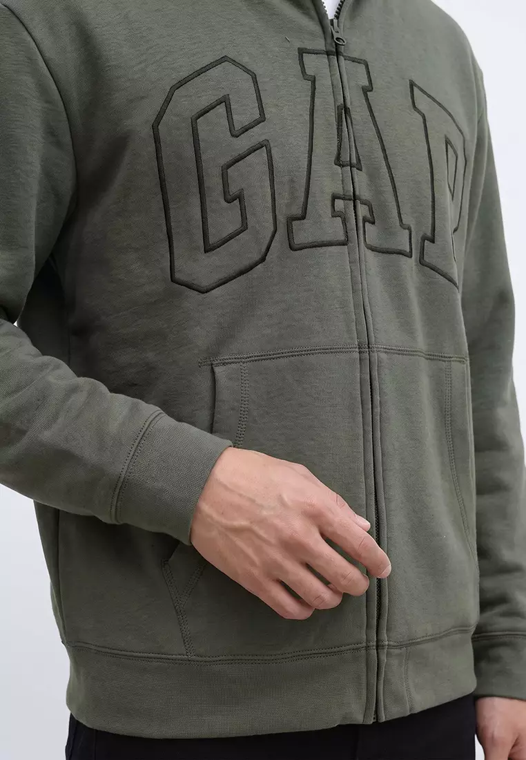 Arch Sherpa Zip Hoodie