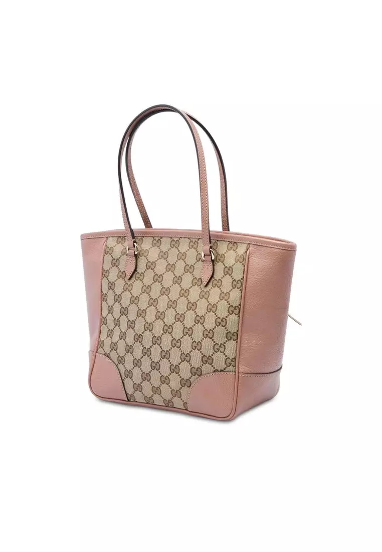 Pre-Loved Gucci Gg Canvas Bree Tote