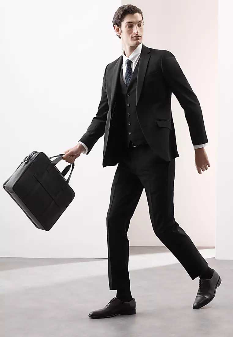 Tailored Fit Performance Suit Jacket