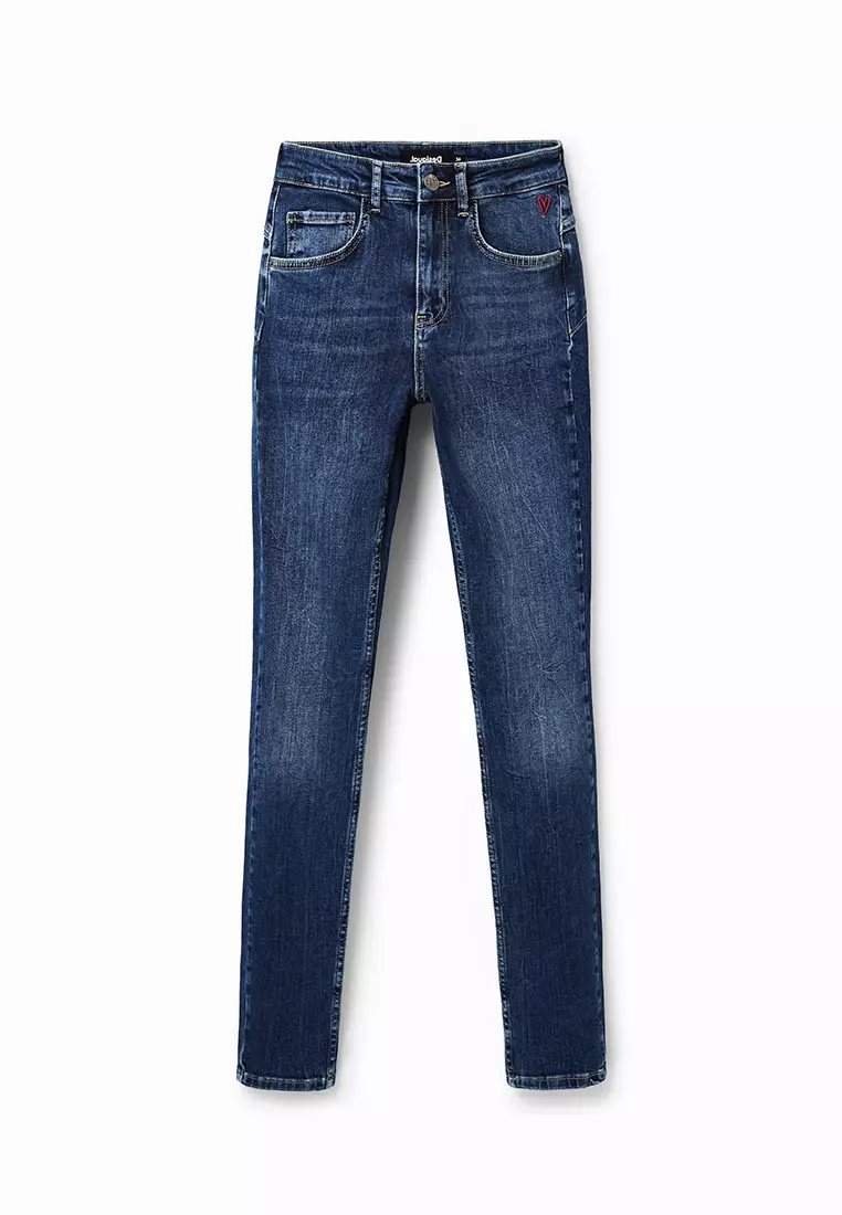 Desigual Women's Denim Long Trousers