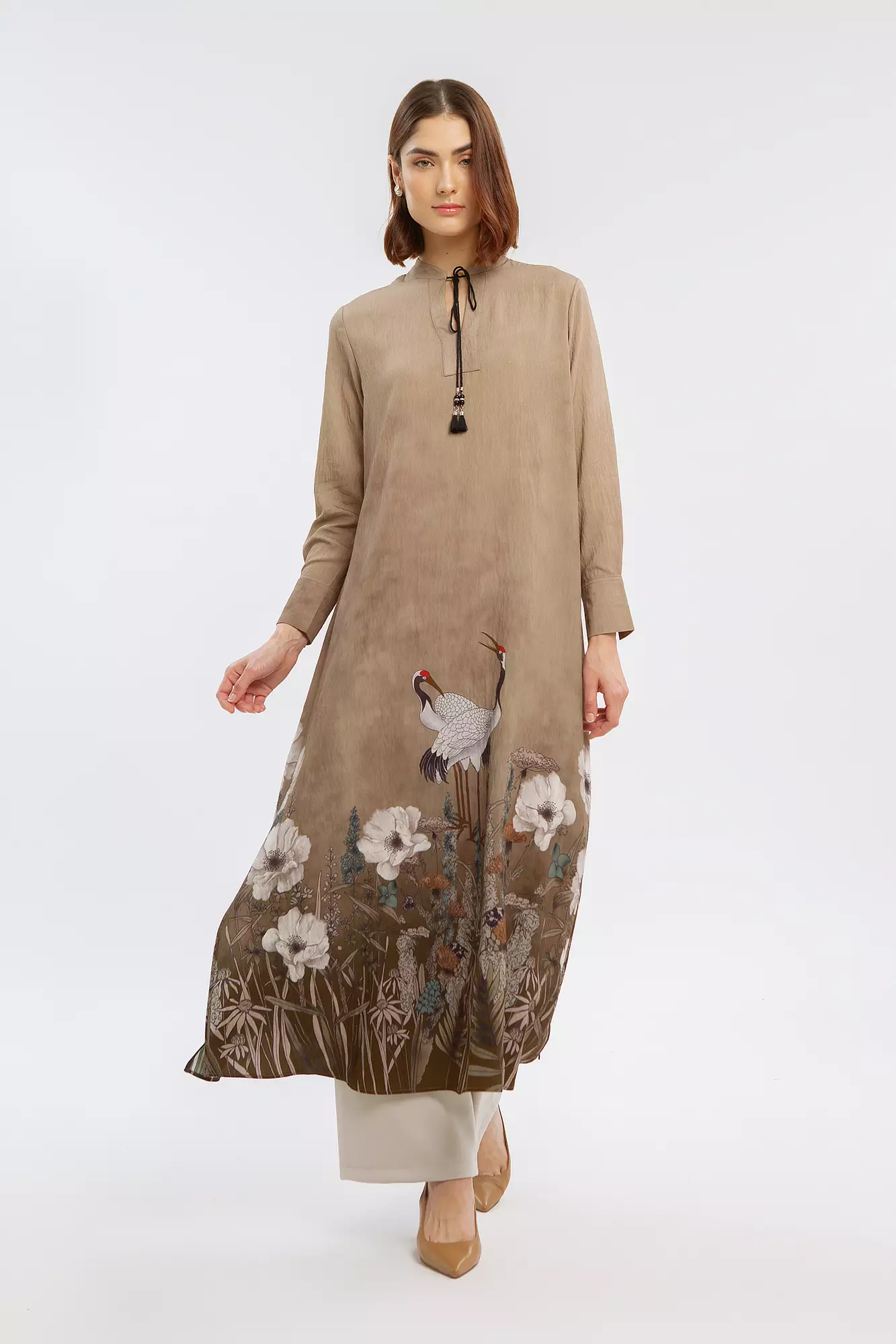 Minimal Rocha Dress Light Mustard Warna LIGHT MUSTARD