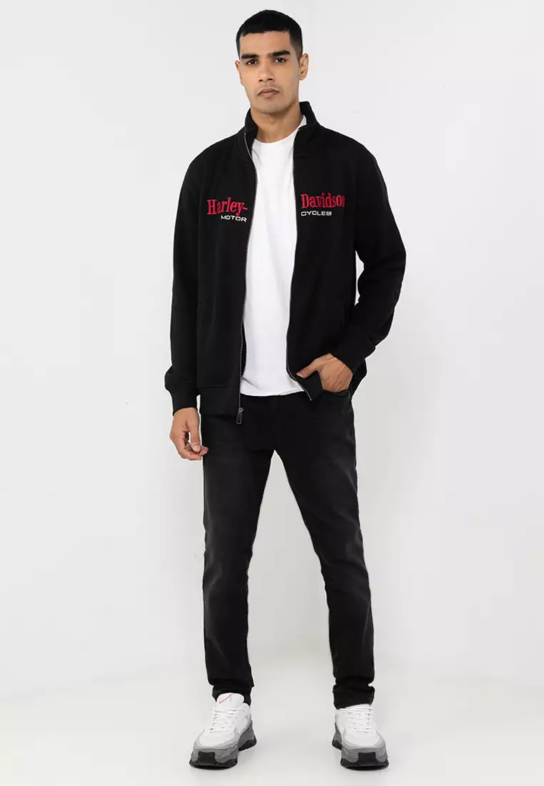 Harley-Davidson Darting Zip-Up Sweatshirt