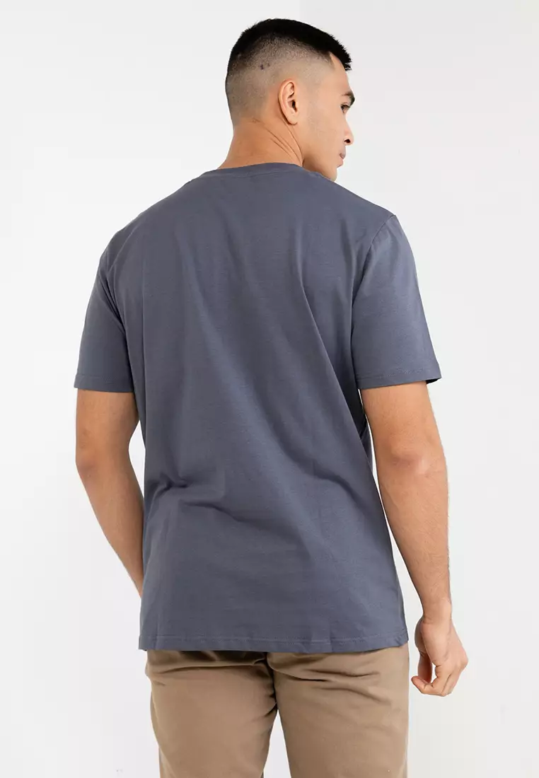 Men's Round Neck Graphic Tee