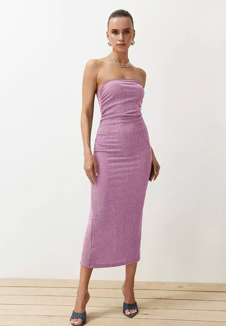 hot pink bridesmaid dresses Strapless Chiffon 2022 – loveangeldress Back Details Black Lace Short Prom Coat Size:39 R 1032031624221 tm